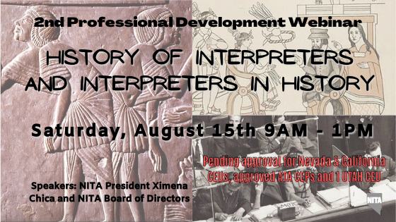Webinar: History of Interpreters and Interpreters in History